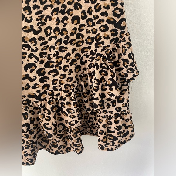 Leopard Print Skirt - Size Small - Picture 2 of 4